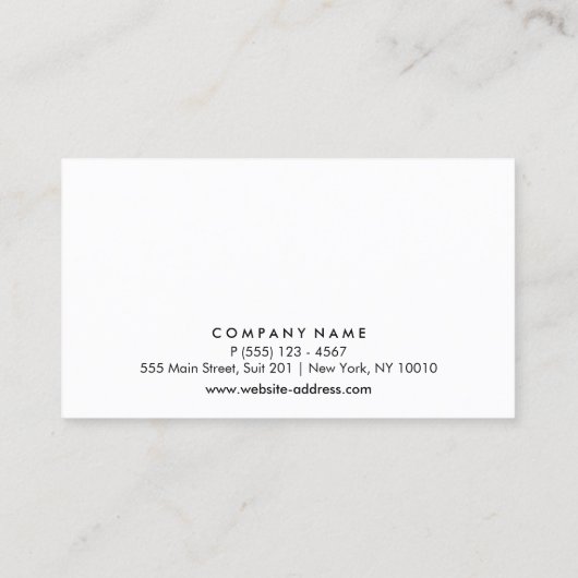 Comb Hairstylist 5 Punch Customer Loyalty Card Treuekarte (Rückseite)