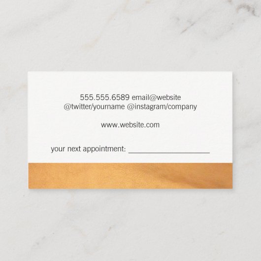 Comb-Logo der Schere | Lochkarte Treuekarte (Rückseite)