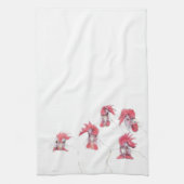 Comb over for Chicken Dinner Küchentuch (Vertikal)