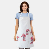 Comb Over for Chicken Dinner Schürze (Getragen)