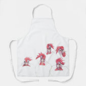 Comb Over for Chicken Dinner Schürze (Vorderseite)