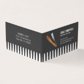 Comb und Razor Visitenkarten (Vorderseite)