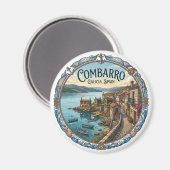 Combarro Poio Spanien Magnet (Vorderseite/Rückseite)