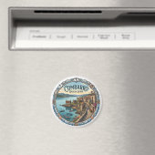 Combarro Poio Spanien Magnet (In Situ (Geschirrspüler))