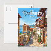 Combarro Spanien Postkarte (Vorne/Hinten)