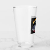 Combat Action Abzeichen Flamme Design Glas (Rechts)