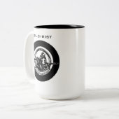 Combat Camera Atlantic MOPIC #1Two-Tone Tasse, 15 Zweifarbige Tasse (Vorderseite Links)