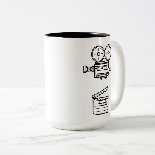 Combat Camera Atlantic MOPIC #1Two-Tone Tasse, 15 Zweifarbige Tasse (VorderseiteRechts)