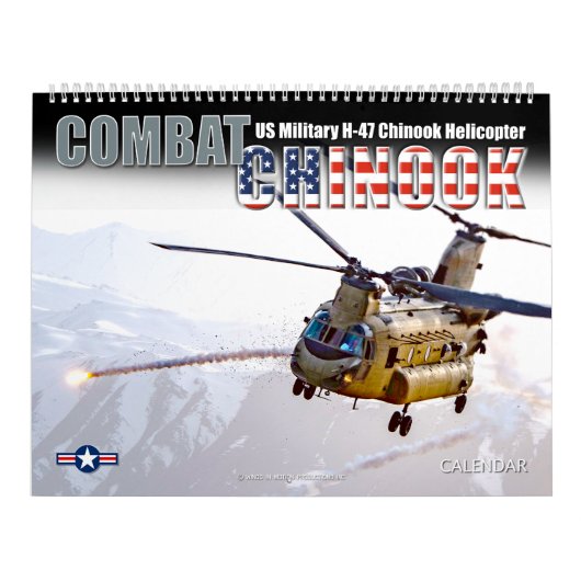 COMBAT CHINOOK - CH-47 Chinook Kalender (Titelbild)