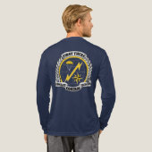 Combat Control RED Friday. Honor the Deployed. Tri-Blend Shirt (Voller Rücken)