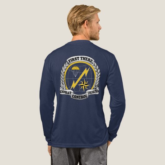 Combat Control RED Friday. Honor the Deployed. Tri-Blend Shirt (Voller Rücken)