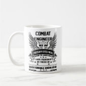 Combat Engineer Mug Gifts Coffee Cup Men Women Kaffeetasse (Links)