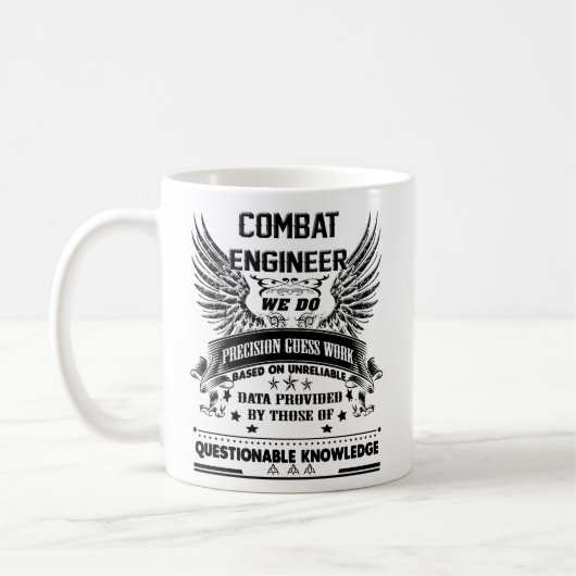 Combat Engineer Mug Gifts Coffee Cup Men Women Kaffeetasse (Links)