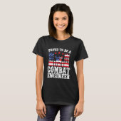 Combat Engineering Corps of Engineers Proud Combat T-Shirt (Vorne ganz)