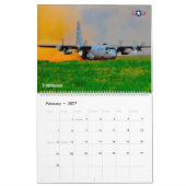 COMBAT HERCS! - US Military C-130 Hercules Kalender (Feb 2027)