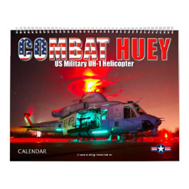 COMBAT HUEY - UH-1-Hubschrauber Kalender