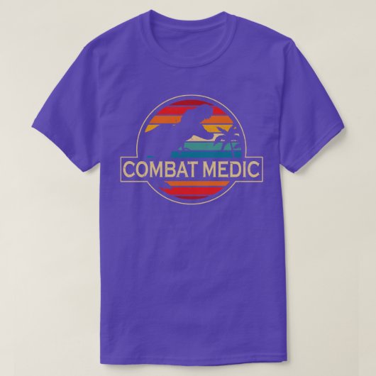 Combat Medic Dinosaurier T-Shirt (Design vorne)