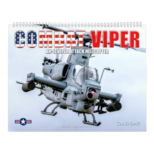 COMBAT VIPER - AH-1Z VIPER Attackenhubschrauber Kalender (Titelbild)