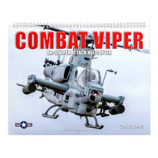 COMBAT VIPER - AH-1Z VIPER Attackenhubschrauber Kalender (Titelbild)