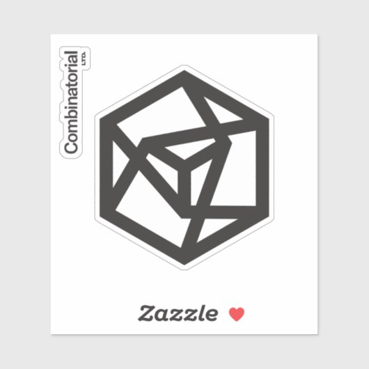 Combinatorial Ltd. 2-teilige Aufkleber (Blatt)