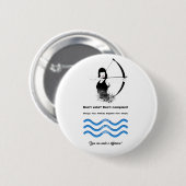 Combo Archer und Vote Blue Button (Vorne & Hinten)