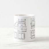 Combo-B-Kaffee-Tasse Kaffeetasse (Mittel)