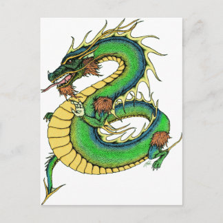 Combo Dragon Postkarte
