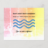 Combo Female Archer; Starke Frauen; Vote Blue Flyer (Hinten)