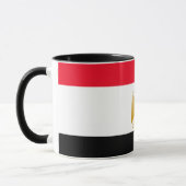 Combo für ägyptische Flagge Tasse (Links)