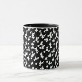 Combo für Schwarz-weiße Bäume Tasse (Zentrum)