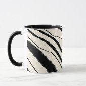 Combo für Schwarz-weiße Tierausdrucke Tasse (Links)