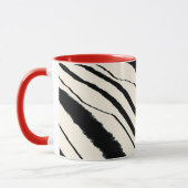 Combo für Schwarz-weiße Tierdrucke Tasse (Links)