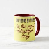 Combo-Kaffee-Tasse "Dein Morgen-Aufzug" Tasse (VorderseiteRechts)