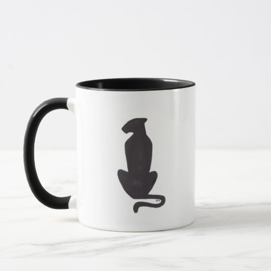 Combo-Kaffee-Tasse für die Silhouette Black Cat Tasse (Links)