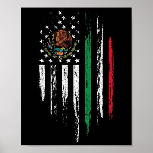 Combo Mexico USA Cinco De Ma Poster (Vorne)