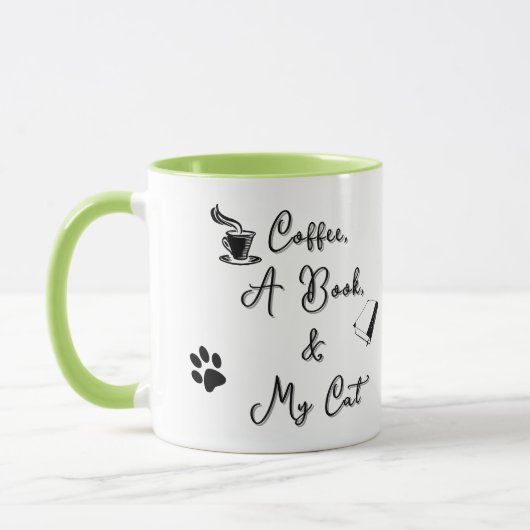 Combo Mug 11 oz (light green) Tasse (Links)