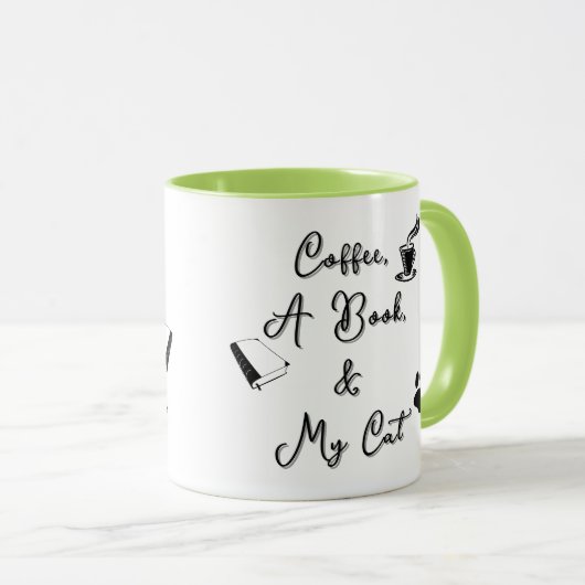 Combo Mug 11 oz (light green) Tasse (VorderseiteRechts)