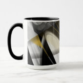 Combo Mug Abstract Trend Innendekoration Schwarz Tasse (Links)