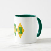 Combo mug blanc vert BRAZIL Tasse (VorderseiteRechts)