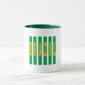 Combo mug blanc vert DESIGN BRAZIL Tasse (Zentrum)