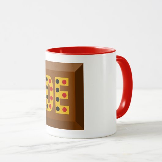 COMBO MUG DEUTSCHLAND SCHOKOLADE TASSE (VorderseiteRechts)