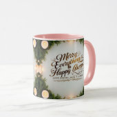 Combo Mug Set – Cozy Candlelight Christmas Gift Tasse (VorderseiteRechts)