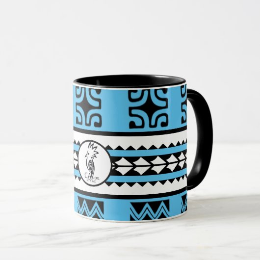 Combo mug Tribal Ethnic Tasse (VorderseiteRechts)