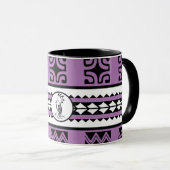 Combo mug Tribal Ethnic Tasse (VorderseiteRechts)
