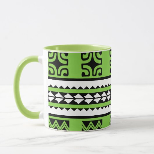 Combo mug Tribal Ethnic Tasse (Links)