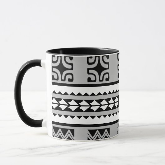Combo mug Tribal Ethnic Tasse (Links)