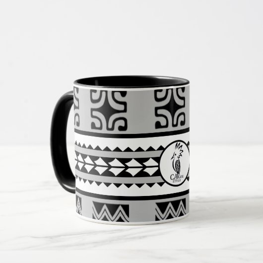Combo mug Tribal Ethnic Tasse (Vorderseite Links)