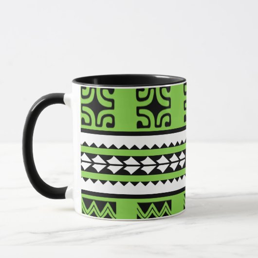 Combo mug Tribal Ethnic Tasse (Links)