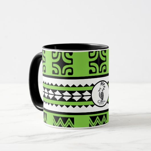 Combo mug Tribal Ethnic Tasse (Vorderseite Links)