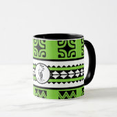 Combo mug Tribal Ethnic Tasse (VorderseiteRechts)